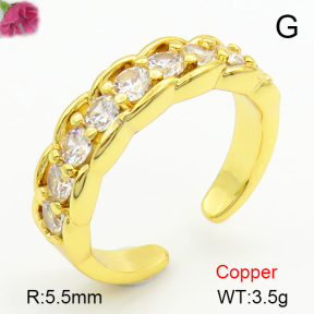 Fashion Copper Ring  F7R400304vbmb-L017