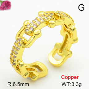 Fashion Copper Ring  F7R400308ablb-L017