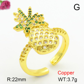 Fashion Copper Ring  F7R400309vbnb-L017