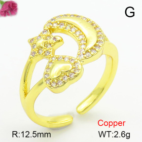 Fashion Copper Ring  F7R400310ablb-L017