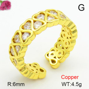 Fashion Copper Ring  F7R400312vbmb-L017