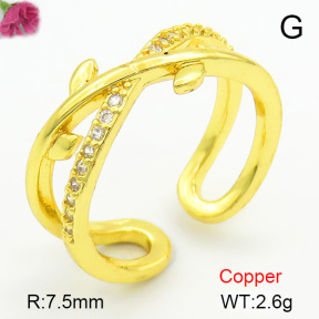 Fashion Copper Ring  F7R400316baka-L017