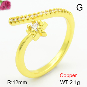 Fashion Copper Ring  F7R400323baka-L017