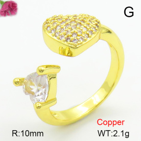 Fashion Copper Ring  F7R400324ablb-L017