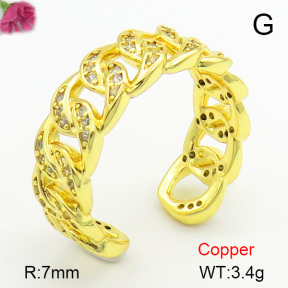 Fashion Copper Ring  F7R400332vbmb-L017
