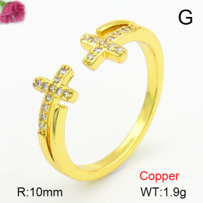 Fashion Copper Ring  F7R400334ablb-L017