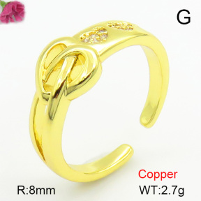 Fashion Copper Ring  F7R400336ablb-L017