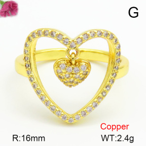 Fashion Copper Ring  F7R400343vbmb-L017