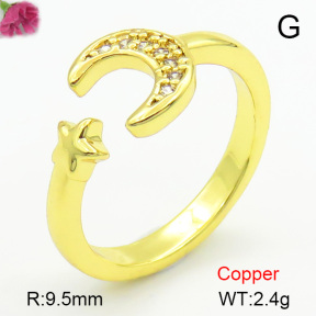 Fashion Copper Ring  F7R400345baka-L017