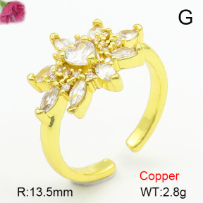 Fashion Copper Ring  F7R400346vbmb-L017