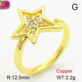 Fashion Copper Ring  F7R400350baka-L017