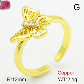 Fashion Copper Ring  F7R400351baka-L017
