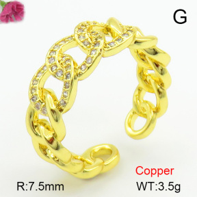 Fashion Copper Ring  F7R400353ablb-L017