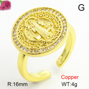 Fashion Copper Ring  F7R400355ablb-L017