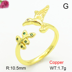 Fashion Copper Ring  F7R400360ablb-L017