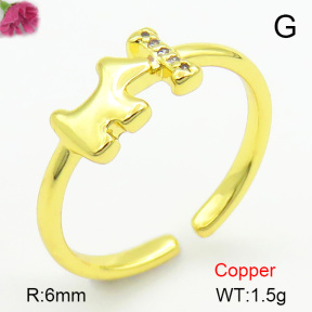 Fashion Copper Ring  F7R400361baka-L017