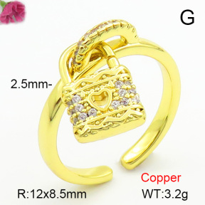Fashion Copper Ring  F7R400362vbmb-L017