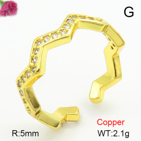 Fashion Copper Ring  F7R400363ablb-L017