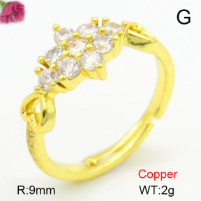 Fashion Copper Ring  F7R400364ablb-L017