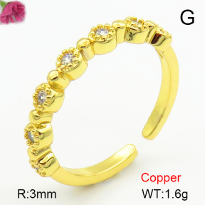Fashion Copper Ring  F7R400369ablb-L017