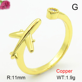 Fashion Copper Ring  F7R400371baka-L017