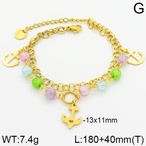 SS Bracelet  2B4000490bhbl-610