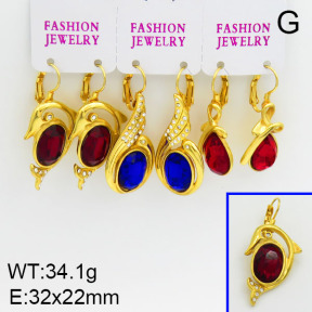 SS Earrings  2E4000461bika-312