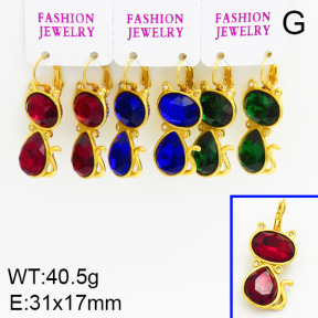 SS Earrings  2E4000475bika-312