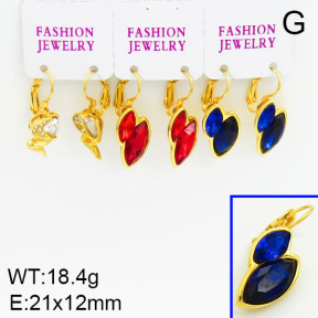 SS Earrings  2E4000479bika-312