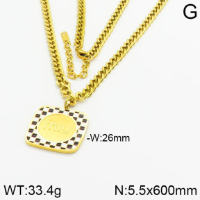 SS Necklace  2N3000186bhil-434