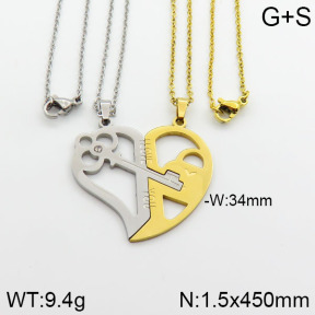 SS Necklace  2N4000231bbml-382