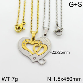 SS Necklace  2N4000232bbml-382