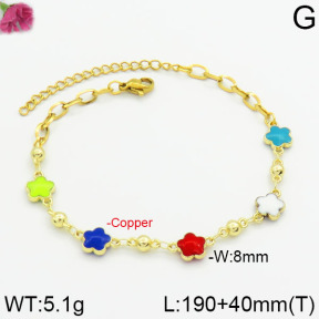 Fashion Copper Bracelet  F2B300100bhva-J17