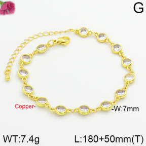 Fashion Copper Bracelet  F2B400330bhia-J40