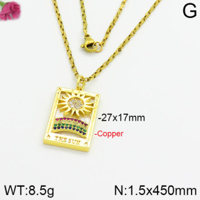 Fashion Copper Necklace  F2N400170aivb-J40