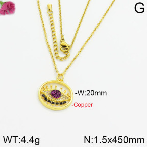 Fashion Copper Necklace  F2N400178vhkb-J40