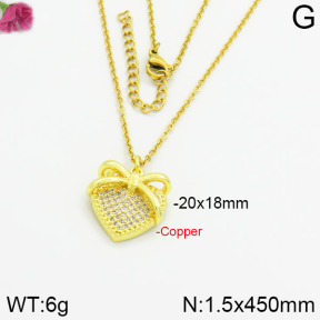 Fashion Copper Necklace  F2N400181vhkb-J40