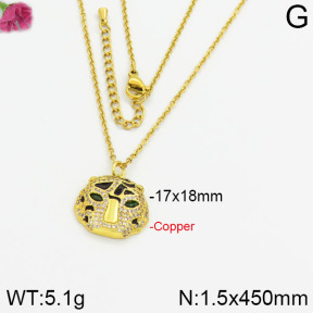 Fashion Copper Necklace  F2N400182ahlv-J40