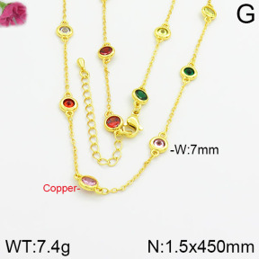 Fashion Copper Necklace  F2N400192vhkb-J40