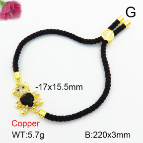 Zirconia  Fashion Copper Bracelet  F7B800003vbnb-L024