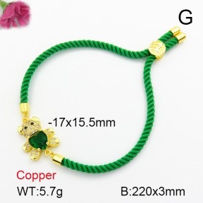 Zirconia  Fashion Copper Bracelet  F7B800004vbnb-L024