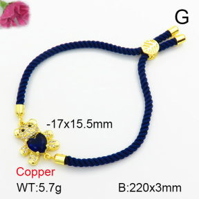 Zirconia  Fashion Copper Bracelet  F7B800005vbnb-L024