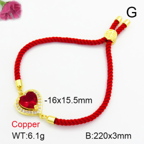 Zirconia  Fashion Copper Bracelet  F7B800012vbnb-L024