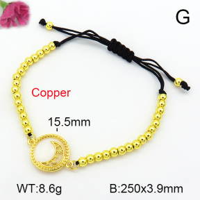 Zirconia  Fashion Copper Bracelet  F7B800015vbnb-L024