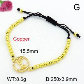 Zirconia  Fashion Copper Bracelet  F7B800017vbnb-L024