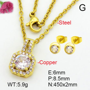 Zirconia  Fashion Copper Sets  F7S000796vail-L024