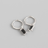 925 Silver Earrings  E:8.5*20mm，1.32g  JE0796vhnj-Y05  YHE0252-5