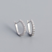 925 Silver Earrings  E:5*13mm,0.98g  JE0801vhmn-Y05  YHE0331-2