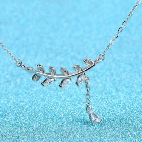 925 Silver Necklace  P:28*10mm  JN0776ajjp-M112  DDSCX004211