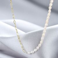 925 Silver Necklace  L:40cm+6cm  JN0779alkk-M112  YJDX005362